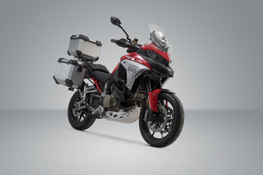 Adventure set TRAX ADV US-model Silver. Ducati Multistrada V4 (20-).
