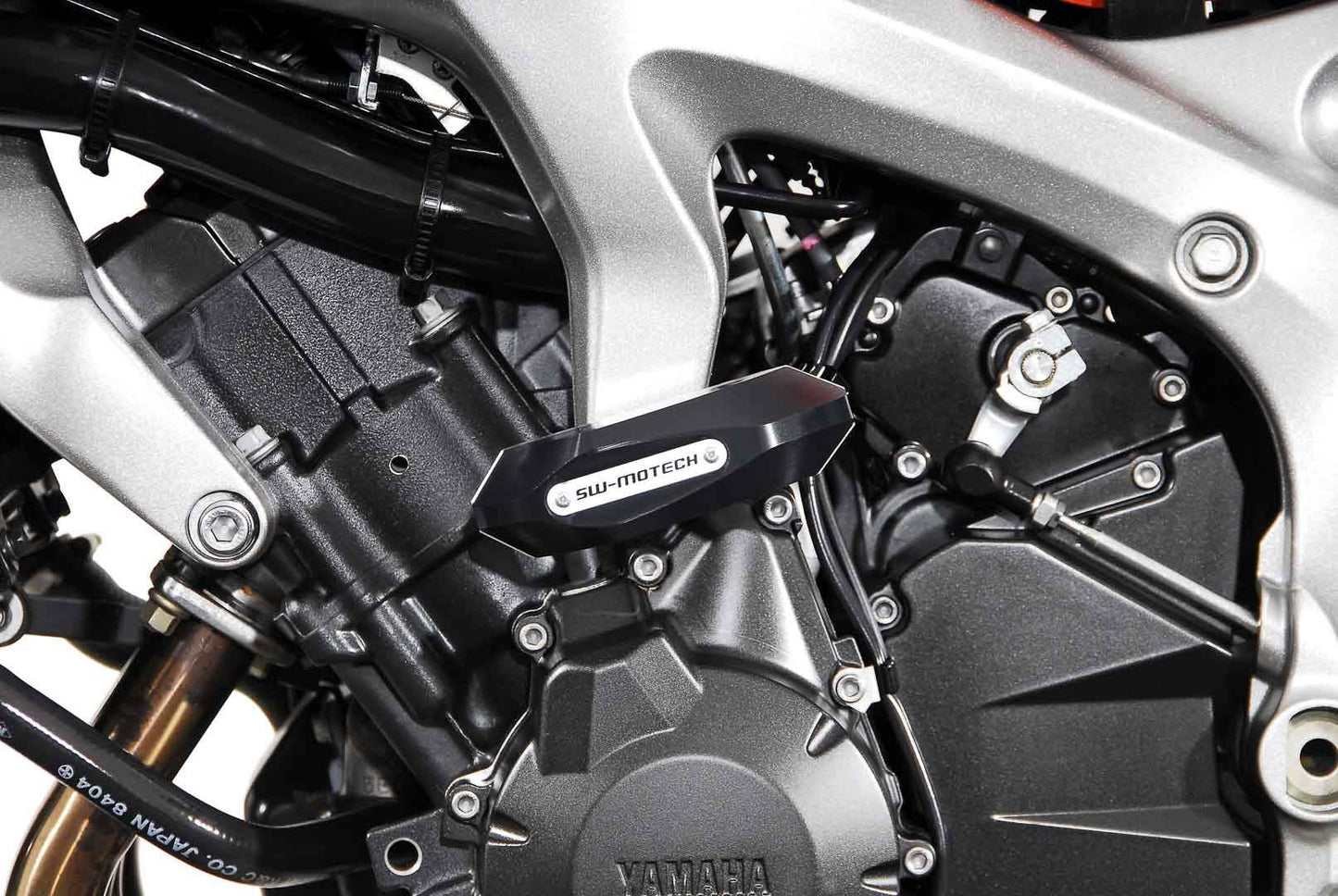 Slider set for frame Black Yamaha FZ1/Fazer FZ6/Fazer