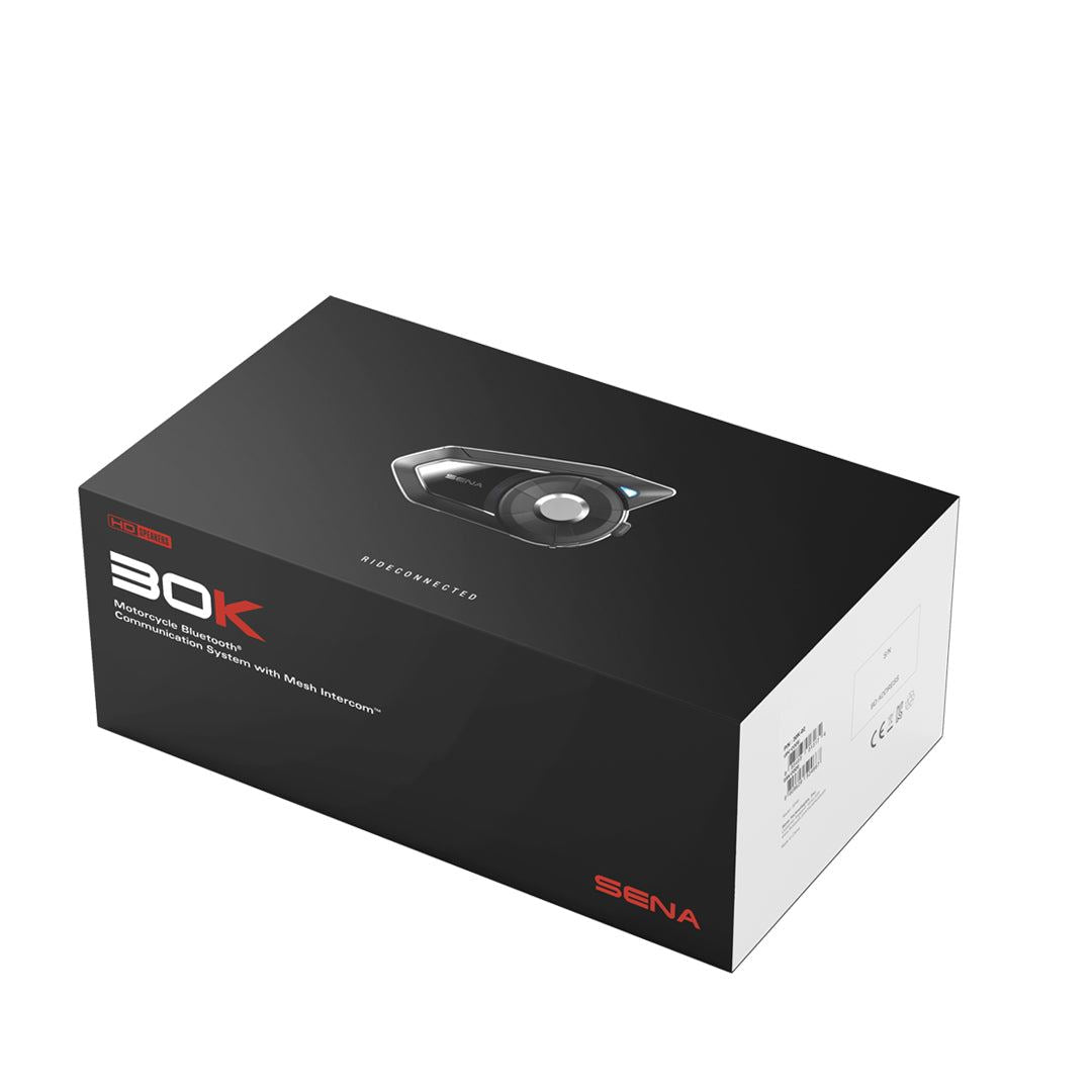 30K Helmet Intercom - MESH & Bluetooth