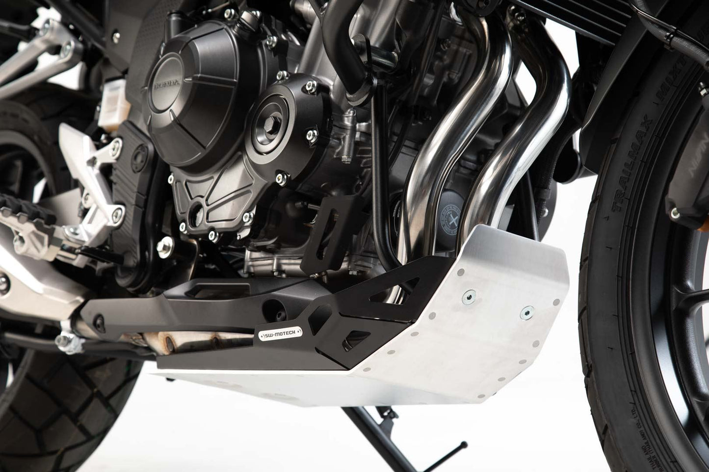 Engine guard Honda CB500X (18-) Black/Silver