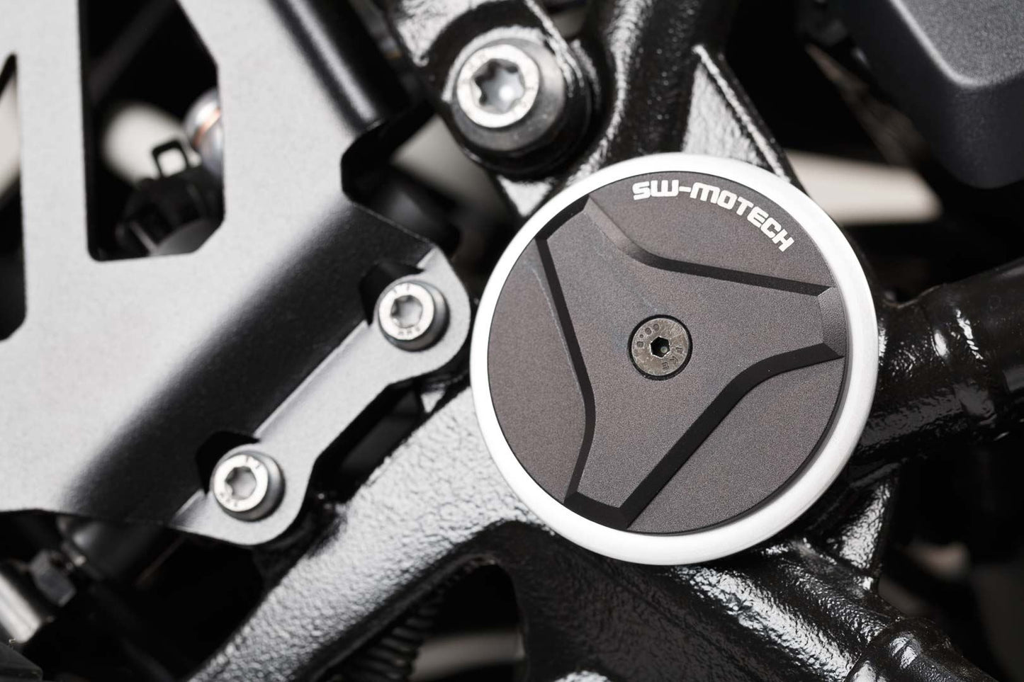 Frame cap set BMW R1200GS, R1200/1250RT, R1250GS. Black