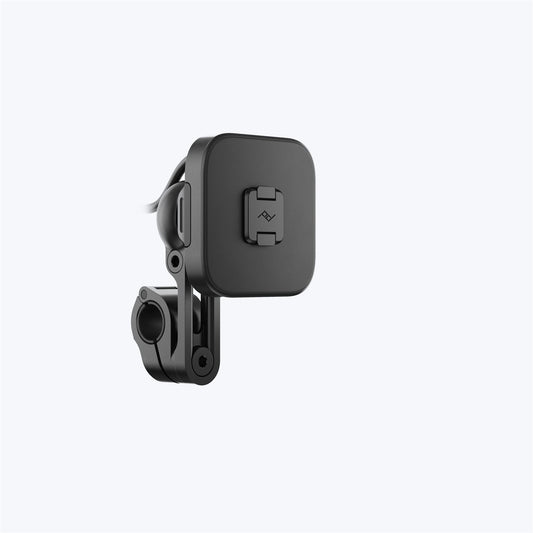 Mobile Motorcycle Mount Mirror Mount: Charging Black