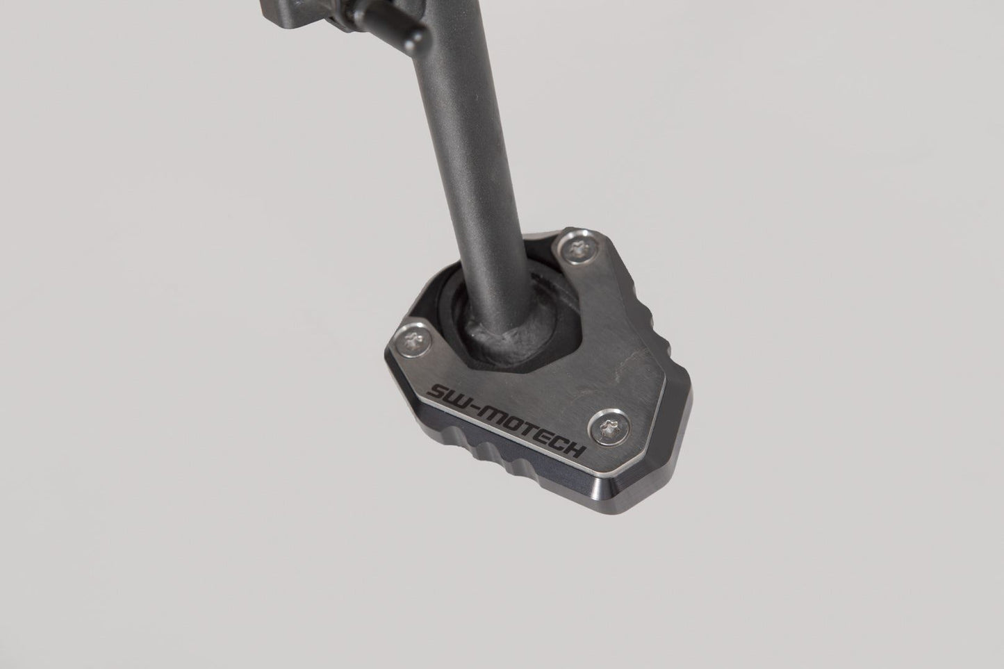 Extension for Side Stand Foot Kawasaki Versys 650 (15-), Z H2 (19-) Black/Silver
