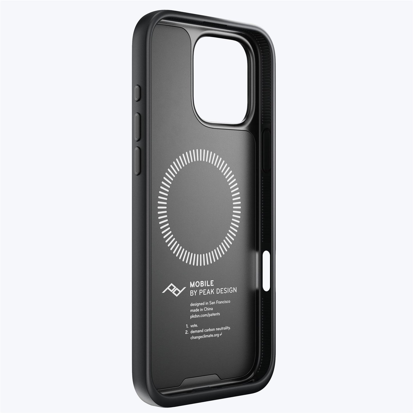 Mobile Everyday Fabric Case iPhone 16 Pro Max Black