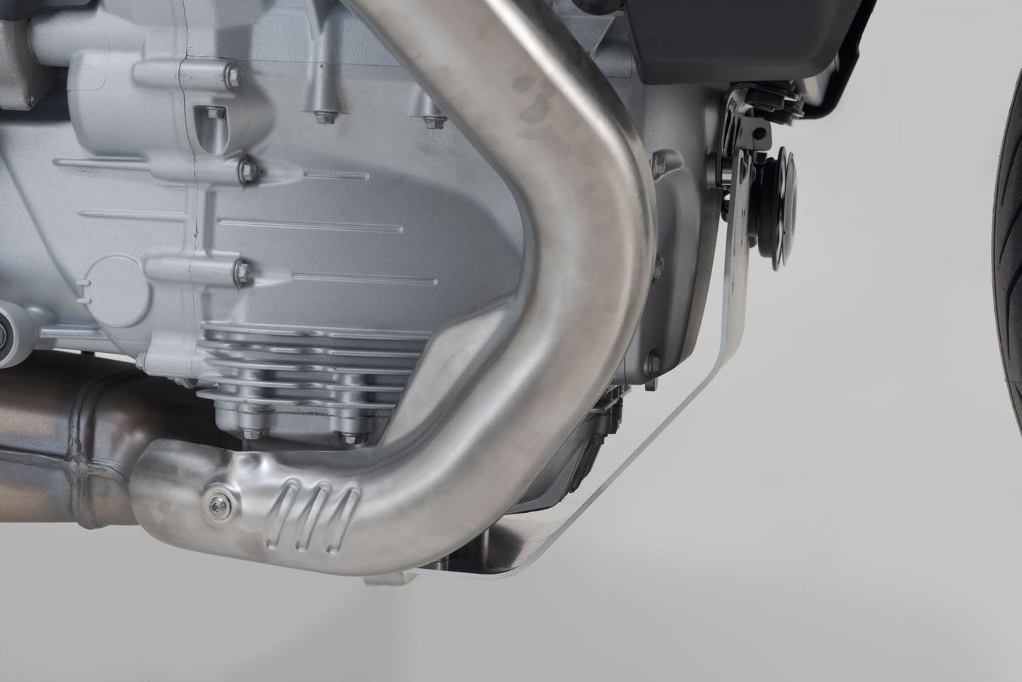Engine guard Moto Guzzi V100 Mandello/S (22-) Silver