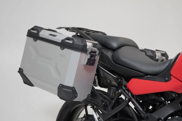 TRAX ADV Aluminium Case System 37/37 litre Yamaha Tracer 9 (20-) Silver