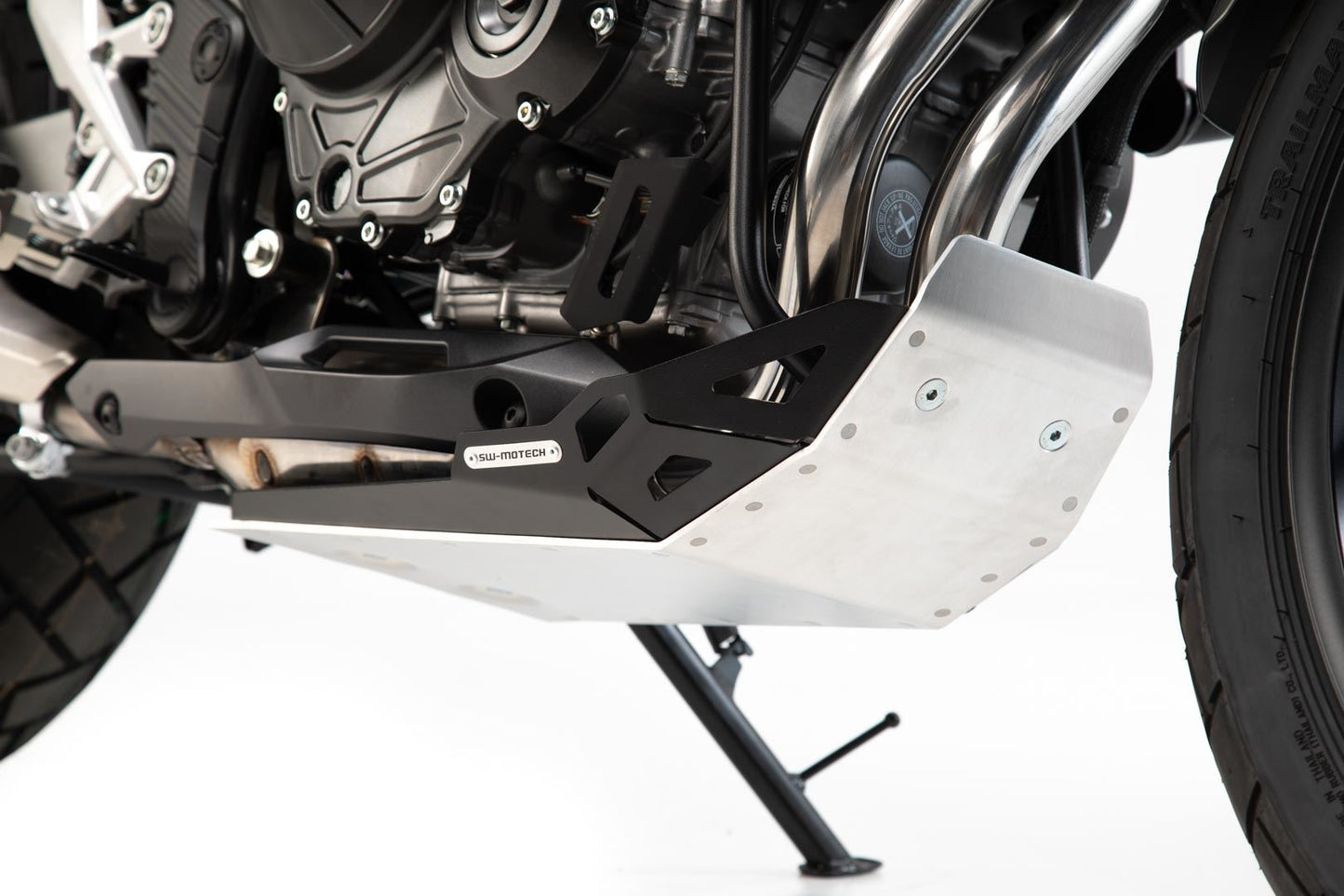 Engine guard Honda CB500X (18-) Black/Silver
