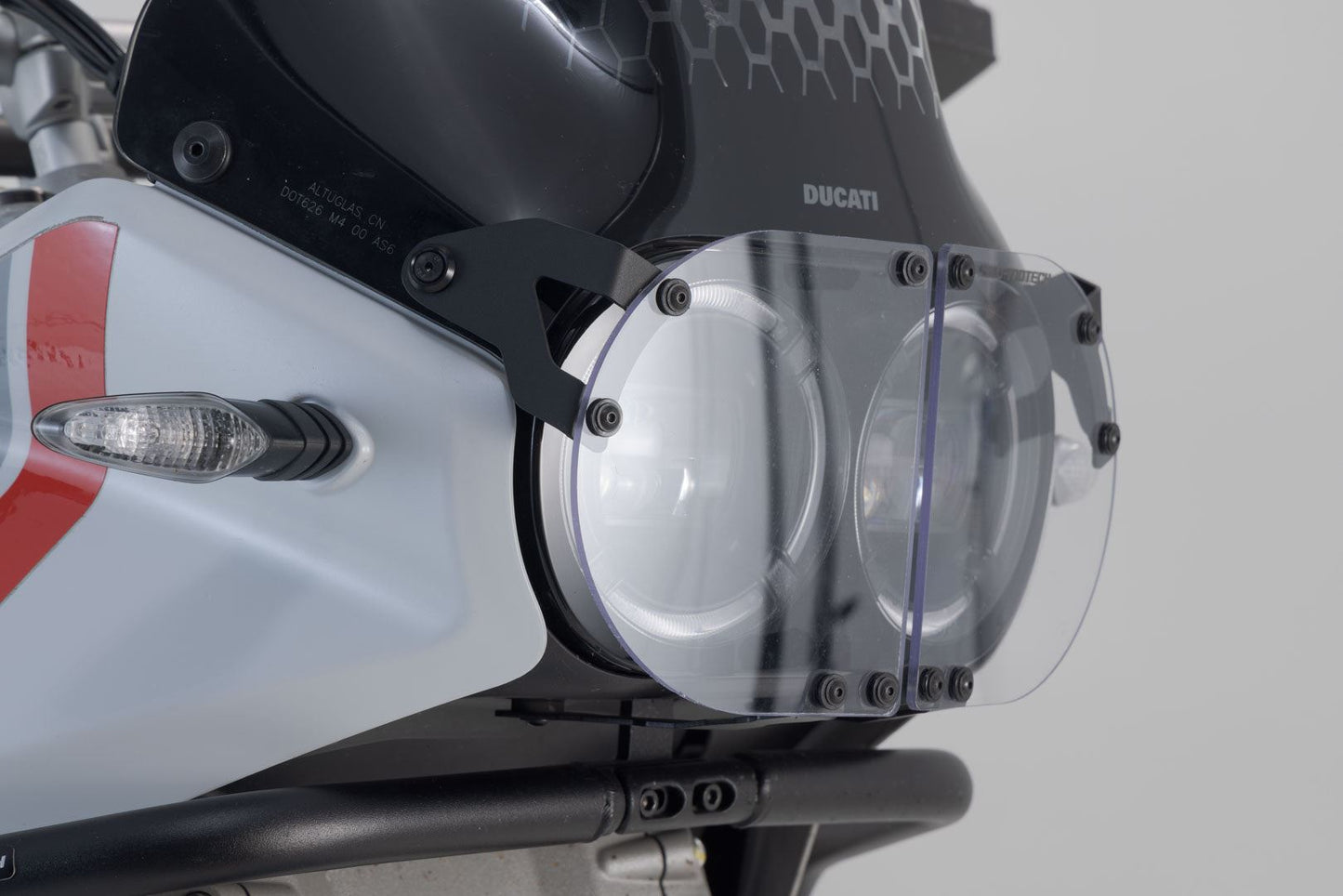 Headlight guard Ducati DesertX Motorcycle high-beam with bezel