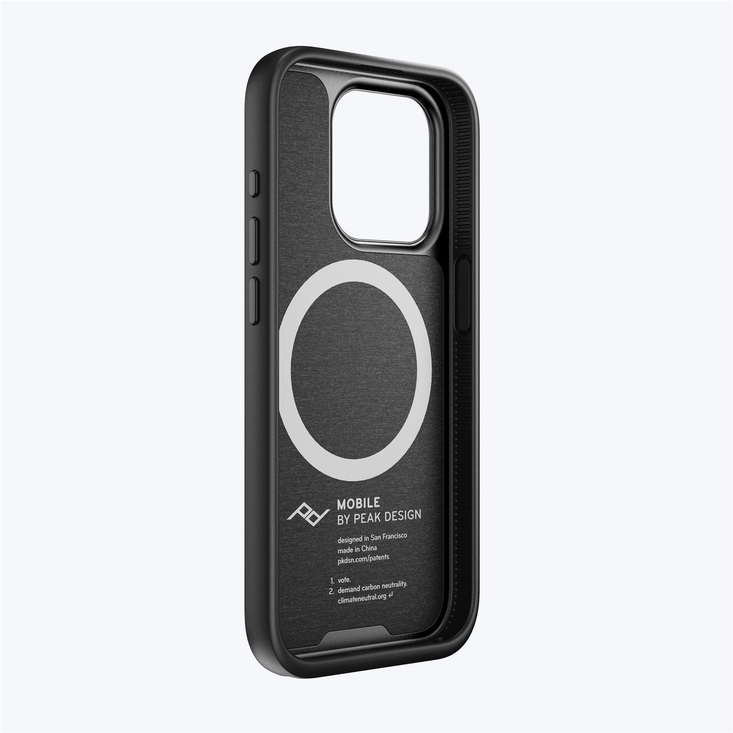 Mobile Everyday Loop Case iPhone 15 Pro v2 Charcoal