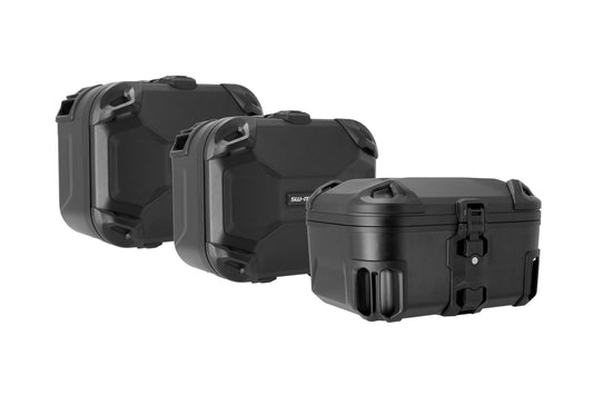 Adventure set DUSC Black. Kawasaki Versys 1000 (18-) / 1100 (24-).