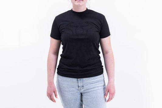 Womens T-shirt Black Edition Street Line. Black. Womens. Size L.