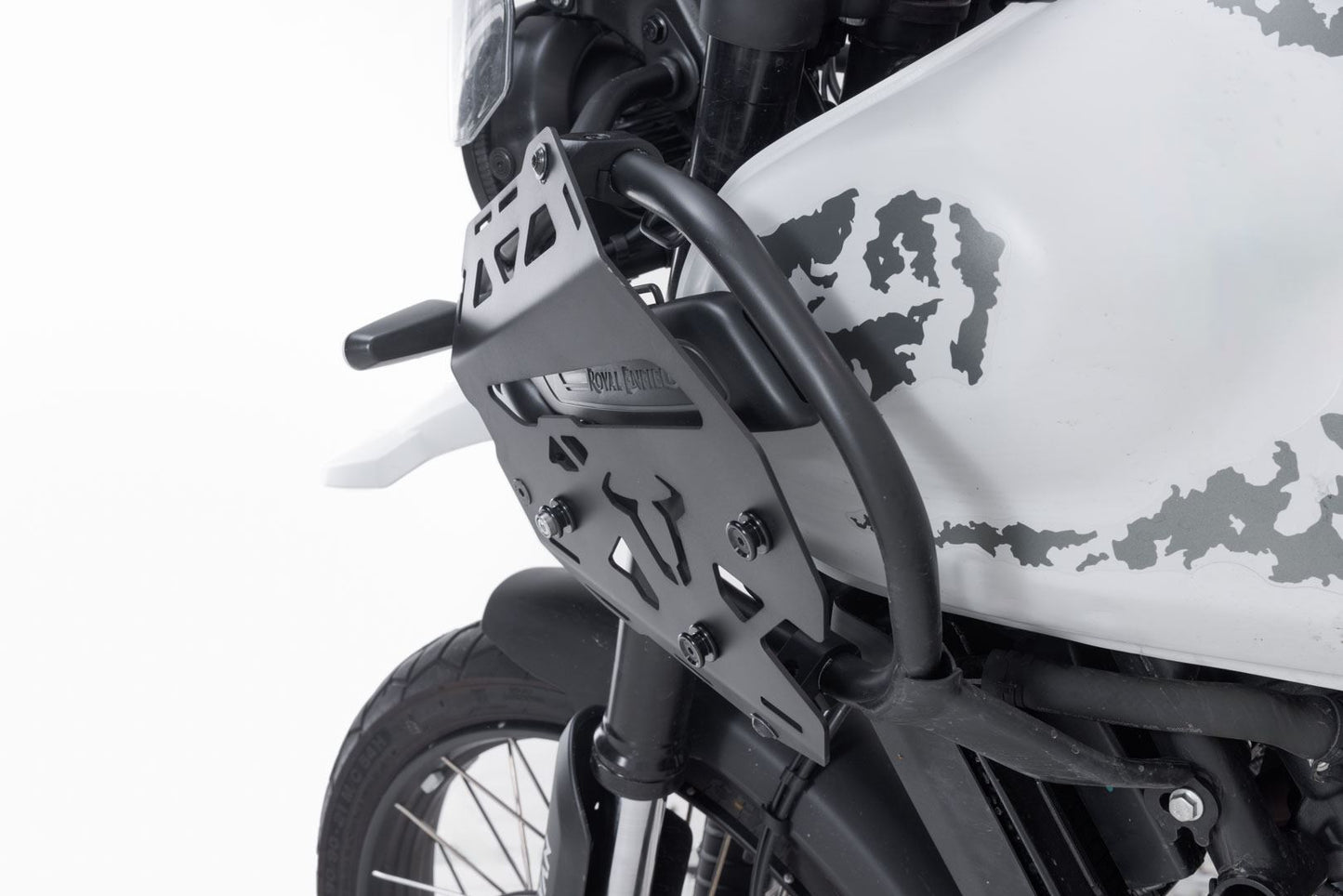 SLC side carrier left for original crash bars Royal Enfield Himalayan 450 (23-).