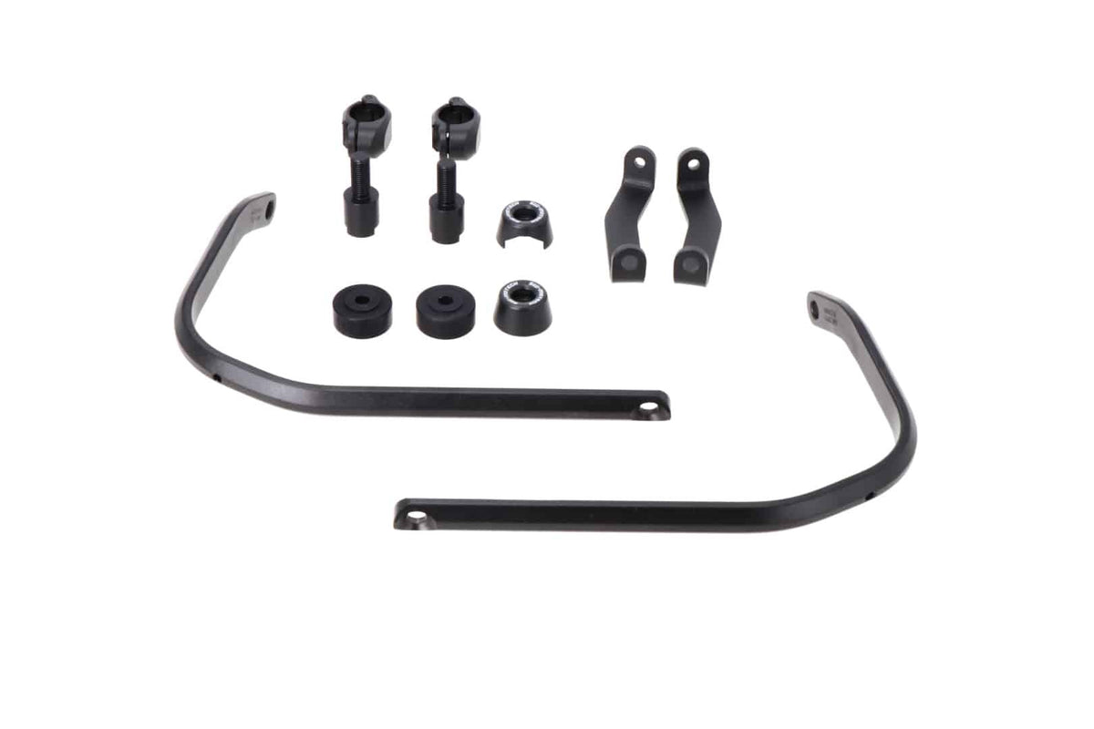 Handguard mounting kit Black. BMW / Kawasaki / Triumph models.
