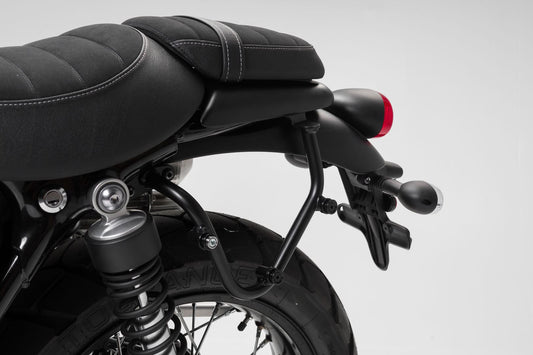 SLC Side Carrier Left Triumph Street Twin/ Scrambler/ Cup, Thruxton TFC
