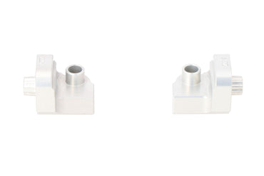 Mounting kit for EVO footrest Silver. Aprilia Tuareg 660 (21-).