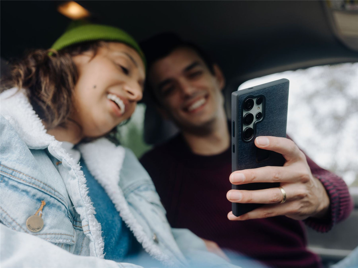 Mobile Everyday Fabric Case Samsung Galaxy S24 Ultra Midnight