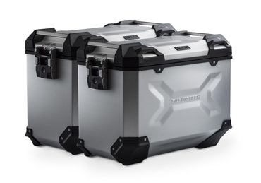 TRAX ADV aluminium case system Silver. 45/45 l. Yamaha Tracer 7 / GT (25-).