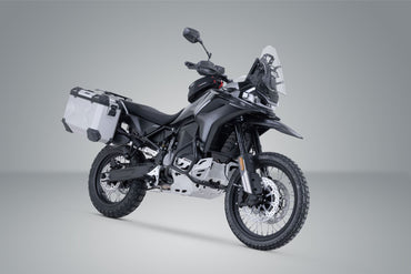 TRAX ADV aluminium case system Silver. 45/37 l. CFMoto 800MT-X (24-).