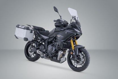TRAX ADV aluminium case system Silver. 45/45 l. Yamaha Tracer 7 / GT (25-).