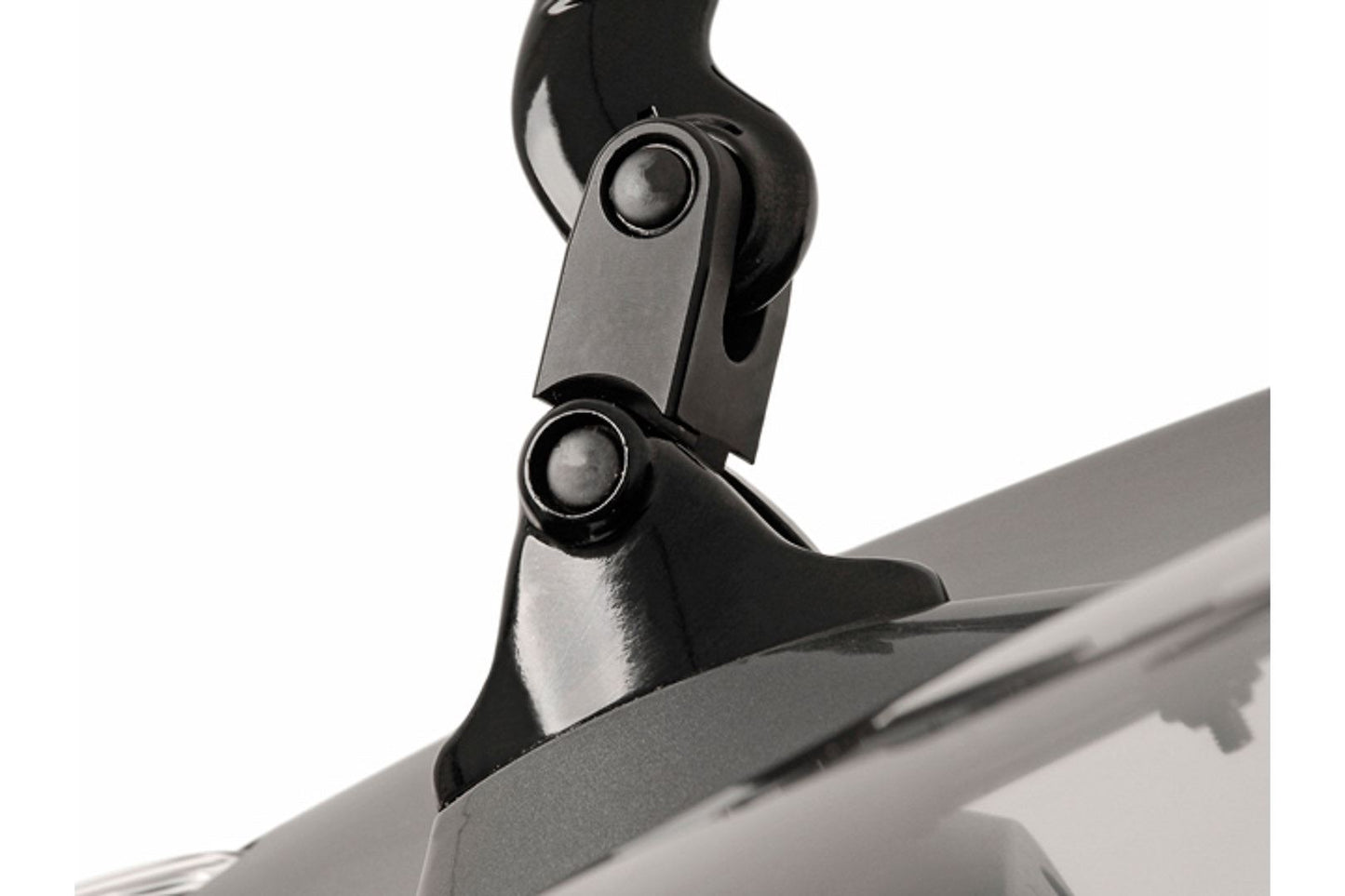 Mirror Extension Kawasaki Hinge Black