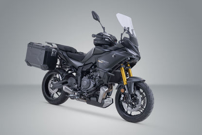 TRAX ADV aluminium case system Black. 45/45 l. Yamaha Tracer 7 / GT (25-).