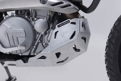 Engine guard Silver. Suzuki DR-Z4S / DR-Z4SM (25-).