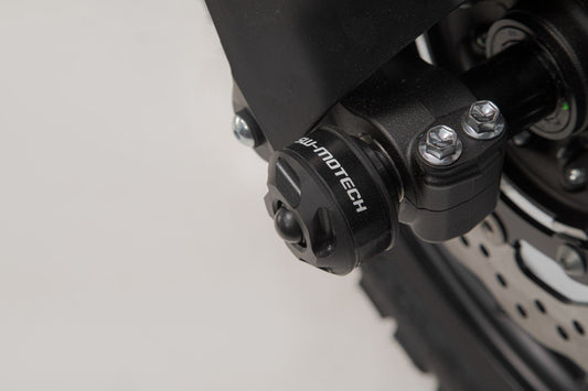 Slider Set for Front Axle Triumph Tiger 800 Modelle / SpeedTr 1050 / Ténéré Black