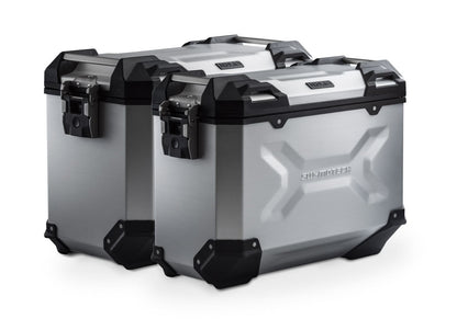 TRAX ADV aluminium case system Silver. 45/37 l. Voge DS800X Rally (25-).
