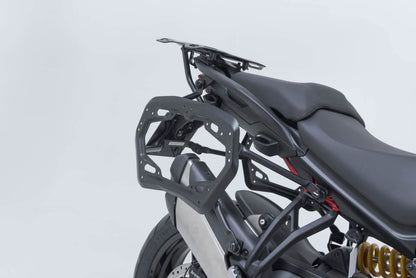 TRAX ADV aluminum case system Black. 37/37 l. Ducati Multistrada V2/V2S (24-).