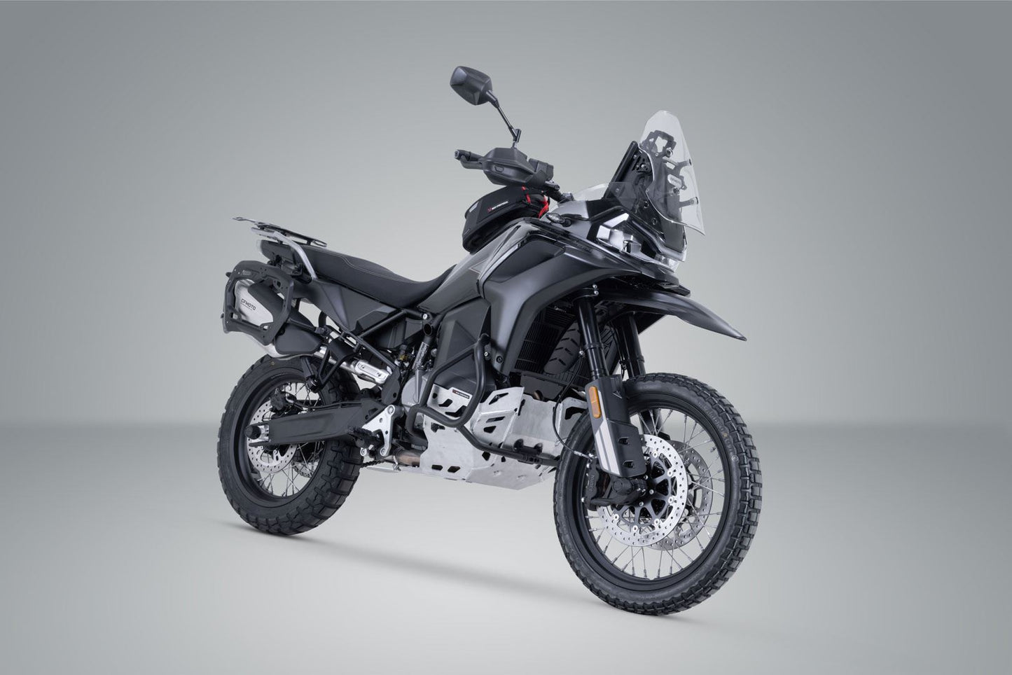 PRO side carrier Black. CFMoto 800MT-X (24-).