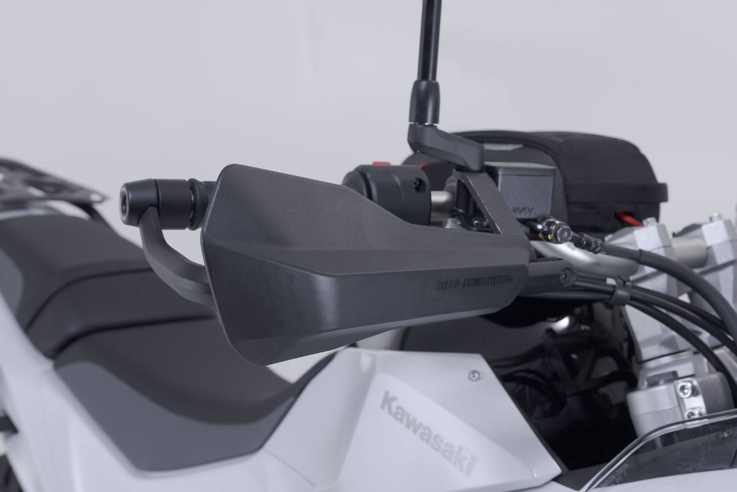 Sport handguard kit Black. Kawasaki KLE500 / KLE500 SE (26-).
