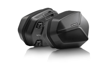 TRAX ADV Aluminium Case System 45/45 litre Yamaha MT-09 Tracer (14-18)  Black
