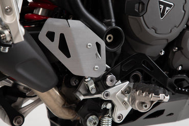 Heel guard right Triumph Tiger 900/GT/Rally/Pro (19-23) Silver