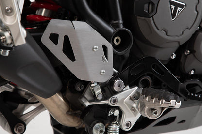 Heel guard right Triumph Tiger 900/GT/Rally/Pro (19-23) Silver