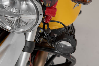 Light Mounts Moto Guzzi V85 TT (19-) Black