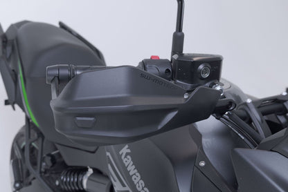 Adventure handguard kit Black. Kawasaki Versys 650 (07-21).