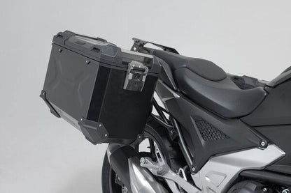TRAX ADV Aluminium Case System 45/45 litre Honda NC750X (20-) Black