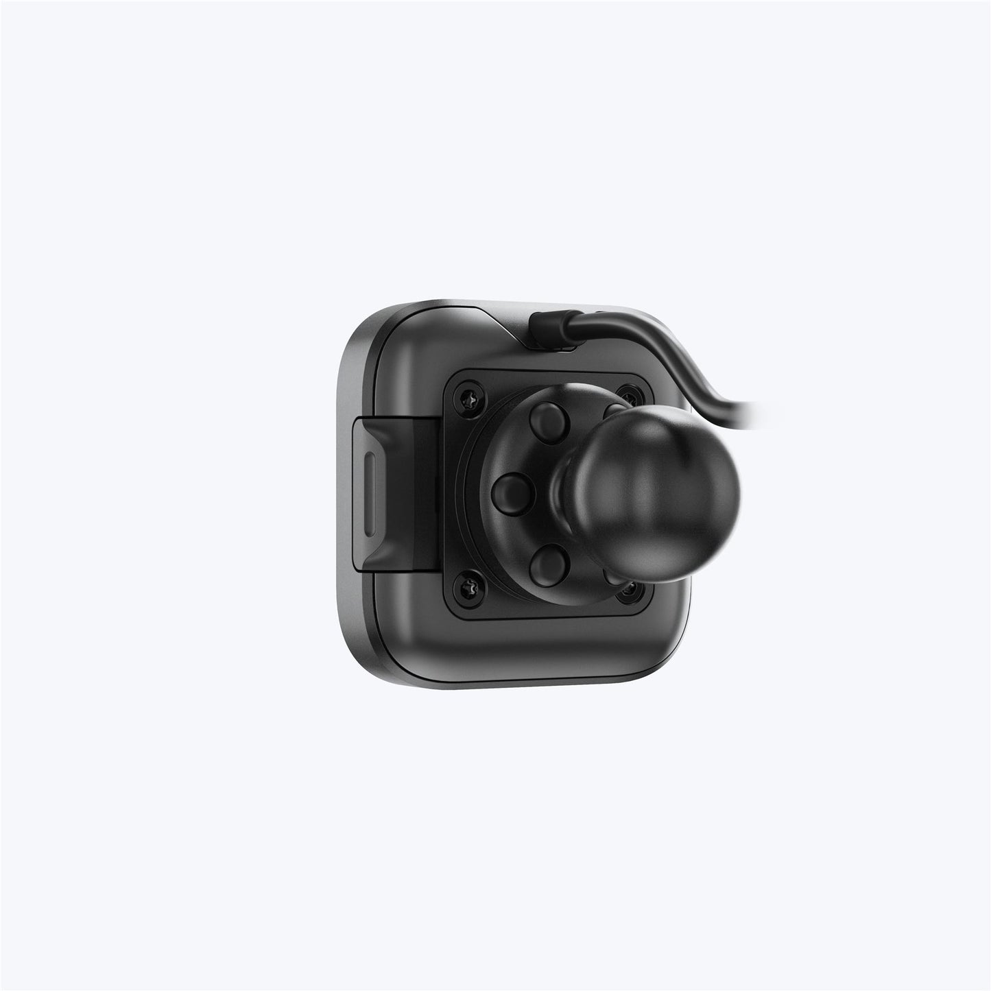 Mobile Motorcycle Mount 1" Ball Adapter: Locking & Charging Black