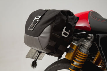 Legend Gear Side Bag System LC Triumph Thruxton 1200/R (16-19), TFC (18-) Black Edition