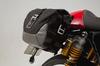 Legend Gear Side Bag System LC Triumph Thruxton 1200/R (16-19), TFC (18-) Black Edition