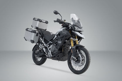 Adventure set luggage Silver. Tiger 1200 Rally Pro/GT/GT Pro (22-).