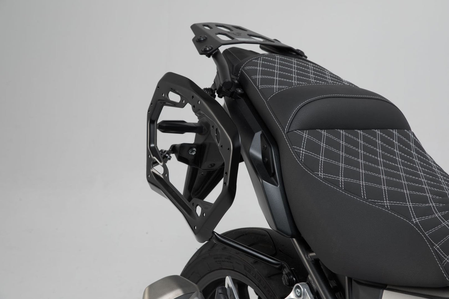 TRAX ADV Aluminium Case System 45/45 litre Honda CB500X, CB500F / CBR500R (-15) Silver