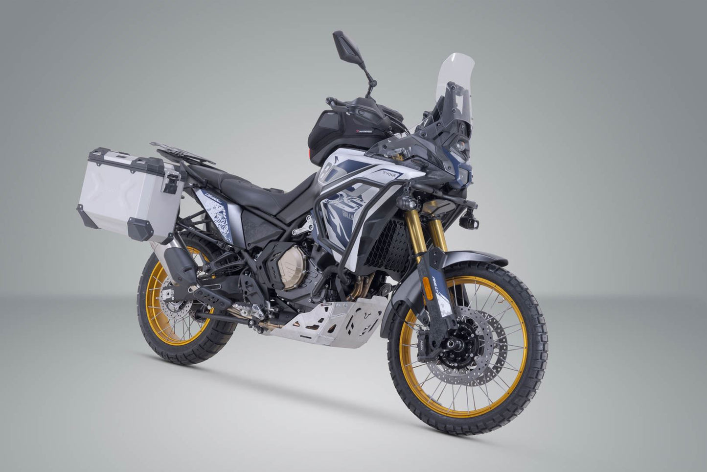 TRAX ADV aluminium case system Silver. 45/37 l. Voge DS800X Rally (25-).