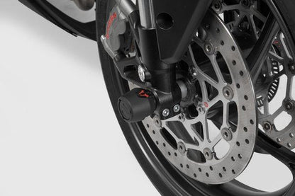 Slider Set for Front Axle Triumph Street Triple/Daytona/Tiger 600/Trident Black