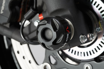 Slider Set for Front Axle Kawasaki V-Strom 1000 (14-19) / 1050 (19-), Yamaha MT-10 Black