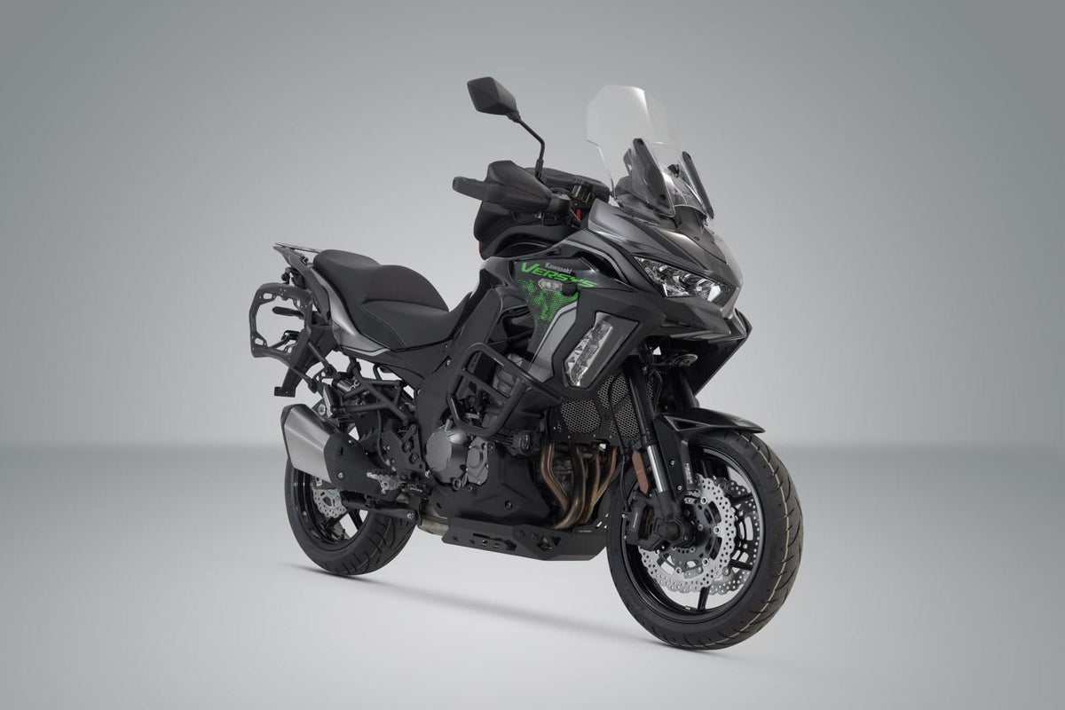 Adventure set DUSC Black. Kawasaki Versys 1000 (18-) / 1100 (24-).