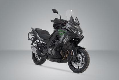 Adventure set DUSC Black. Kawasaki Versys 1000 (18-) / 1100 (24-).