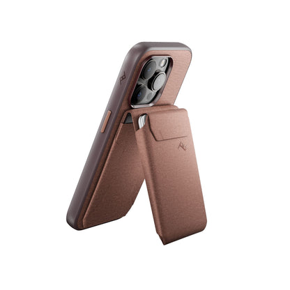 Mobile Wallet Stand Redwood