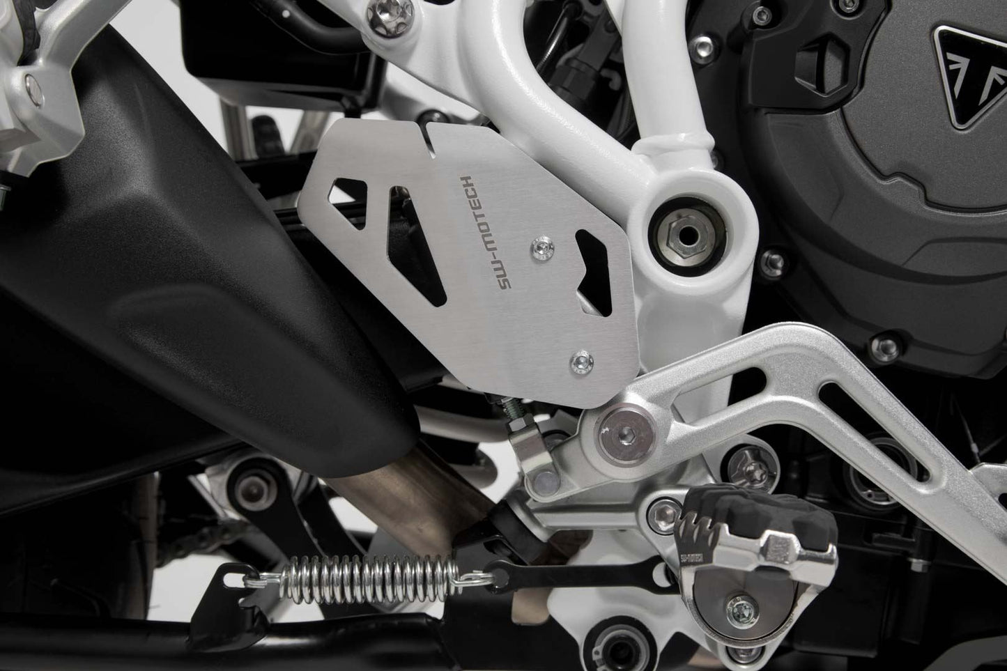 Heel guard right Triumph Tiger 900/GT/Rally/Pro (19-23) Black