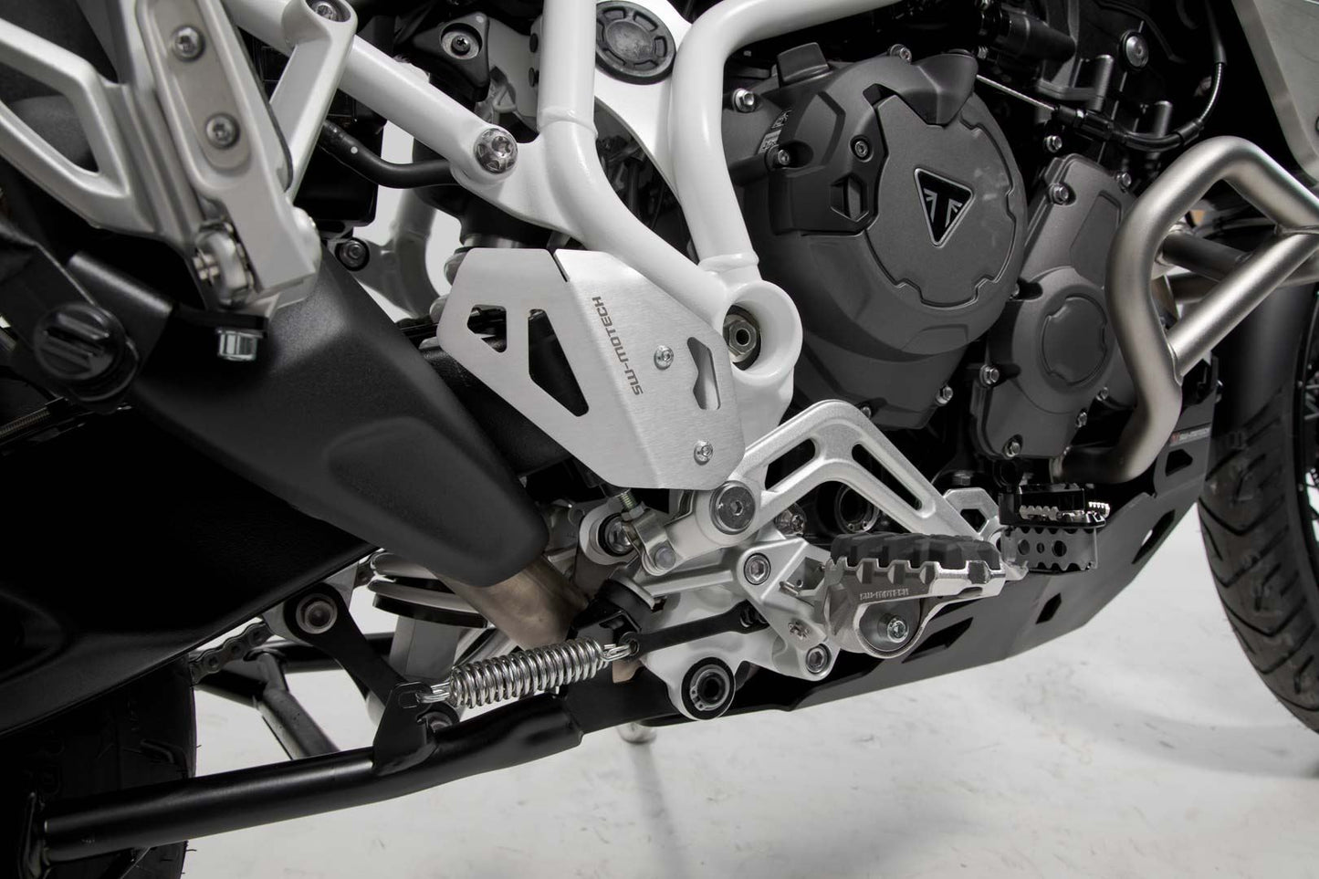 Heel guard right Triumph Tiger 900/GT/Rally/Pro (19-23) Black